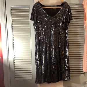 Stunning sequin cocktail dress size 18w